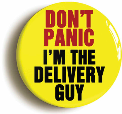 A picture of a button badge