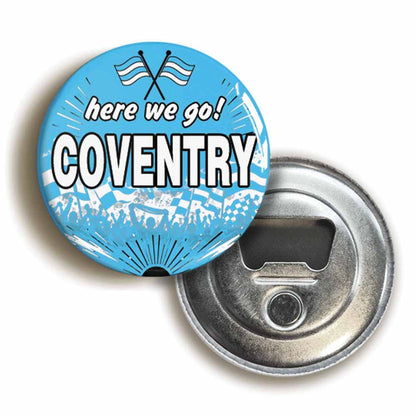 A picture of a bottle opener fridge magnet