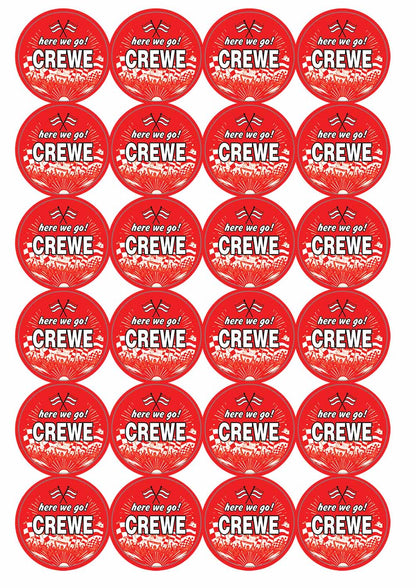 A picture of an A4 sheet of matte paper stickers