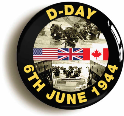A picture of a button badge