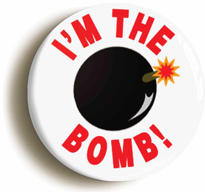A picture of a button badge
