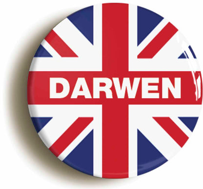 A picture of a button badge