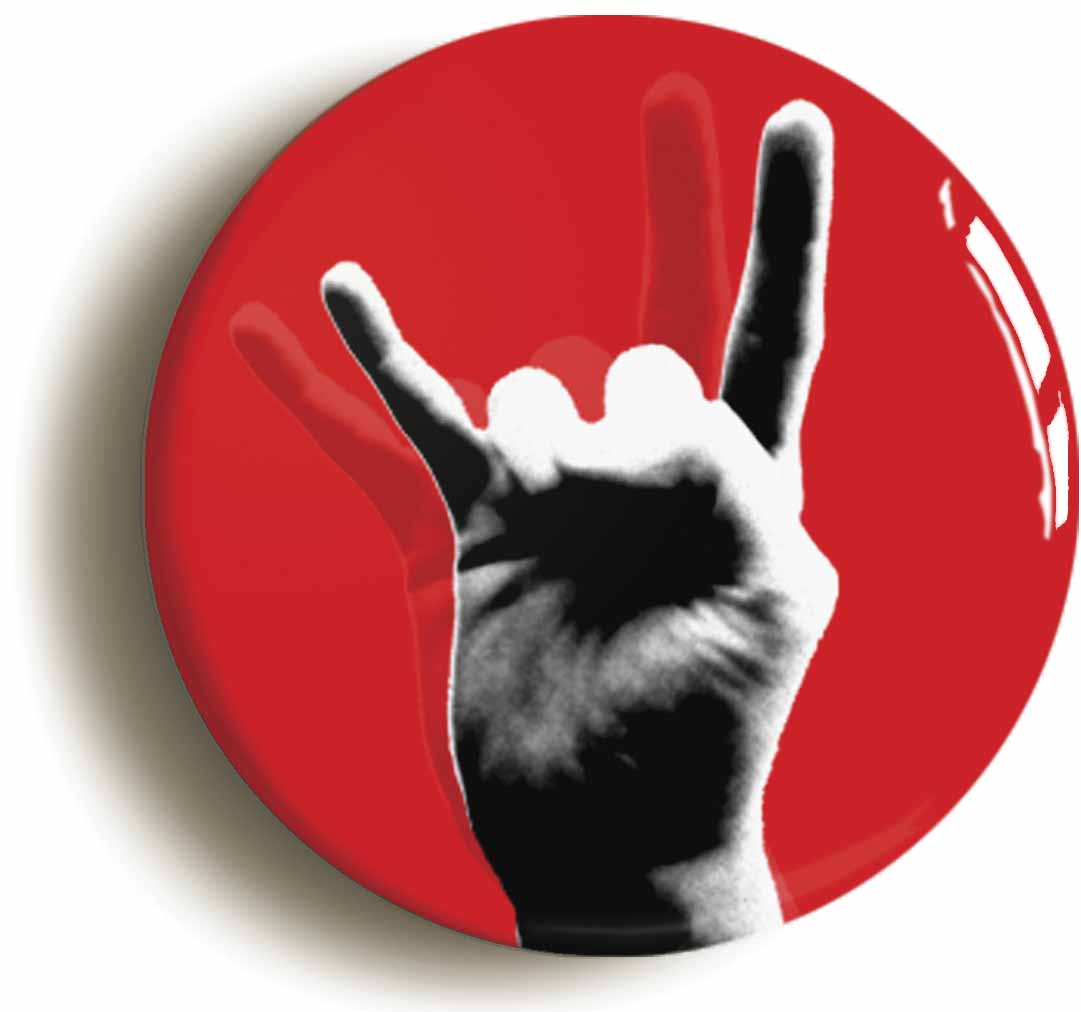 A picture of a button badge