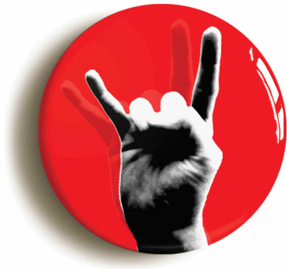 A picture of a button badge