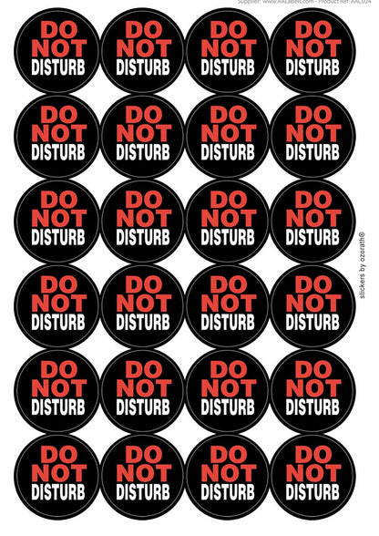 A picture of an A4 sheet of matte paper stickers