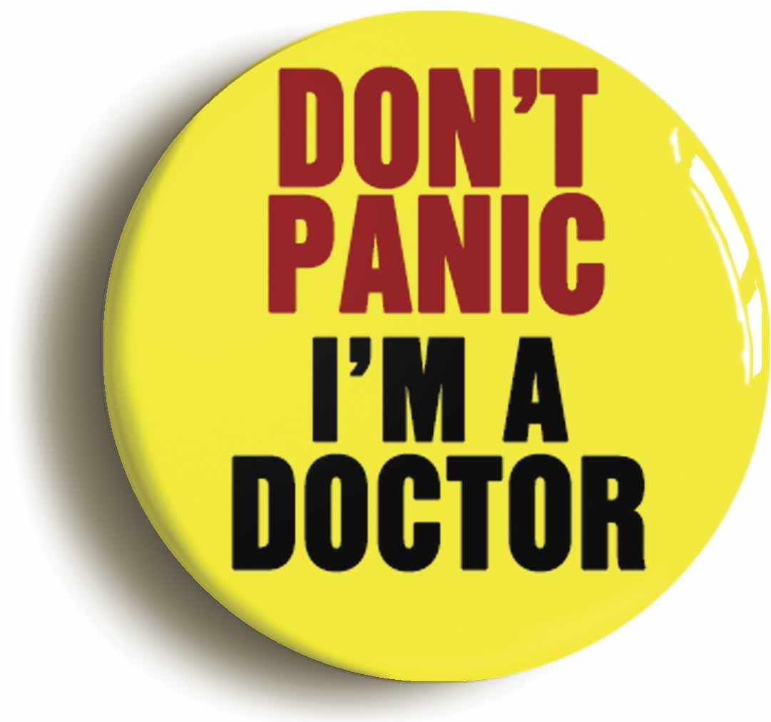 A picture of a button badge