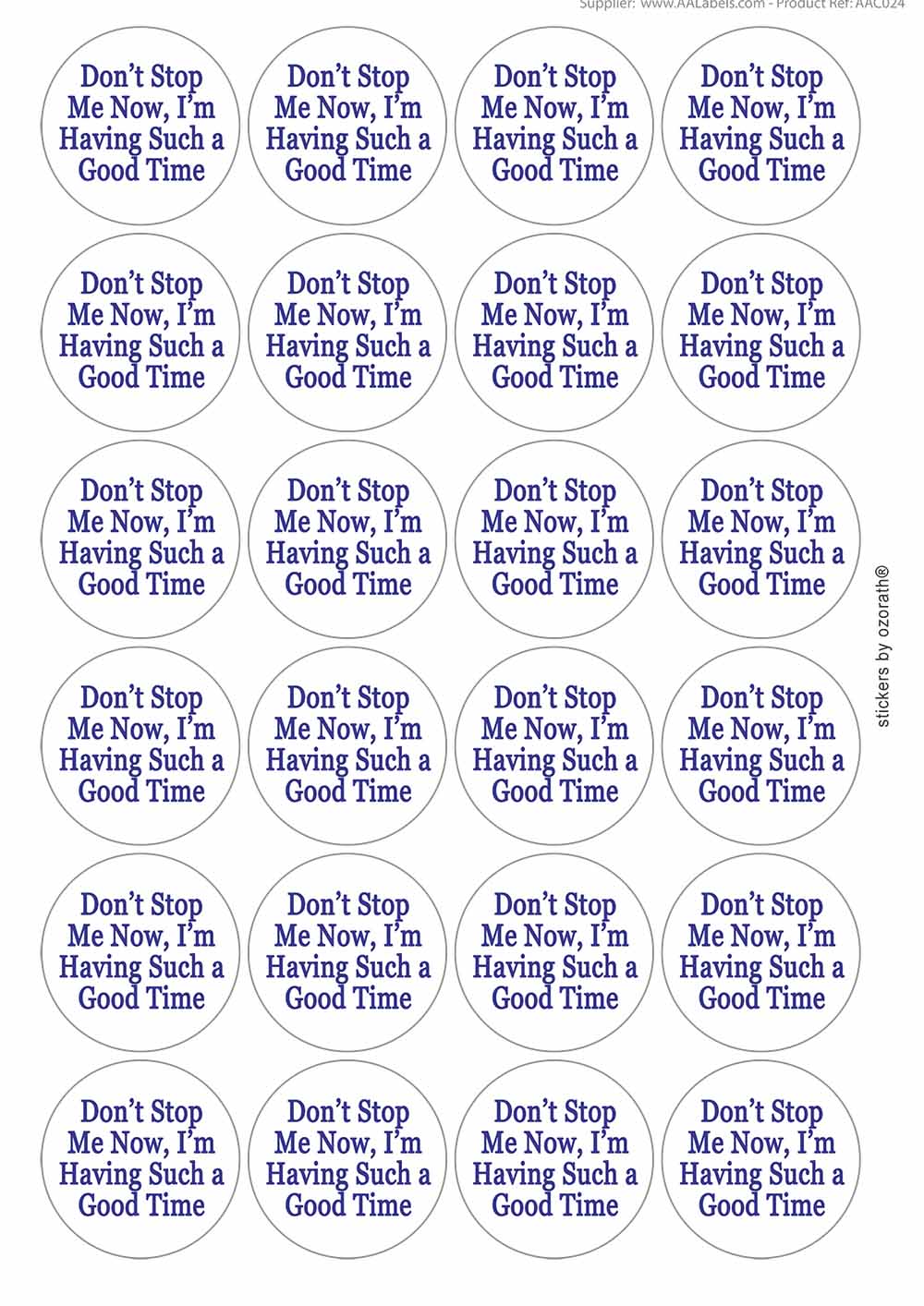 A picture of an A4 sheet of matte paper stickers