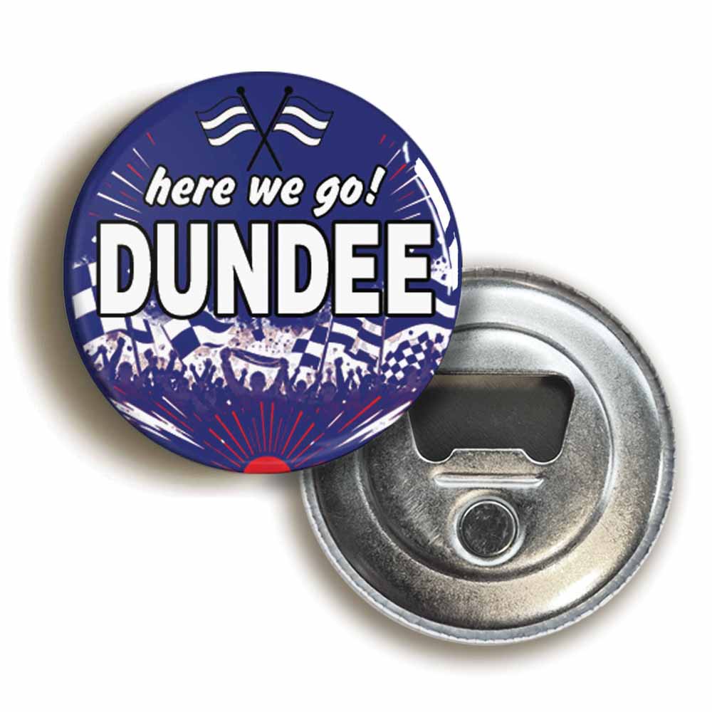 A picture of a bottle opener fridge magnet