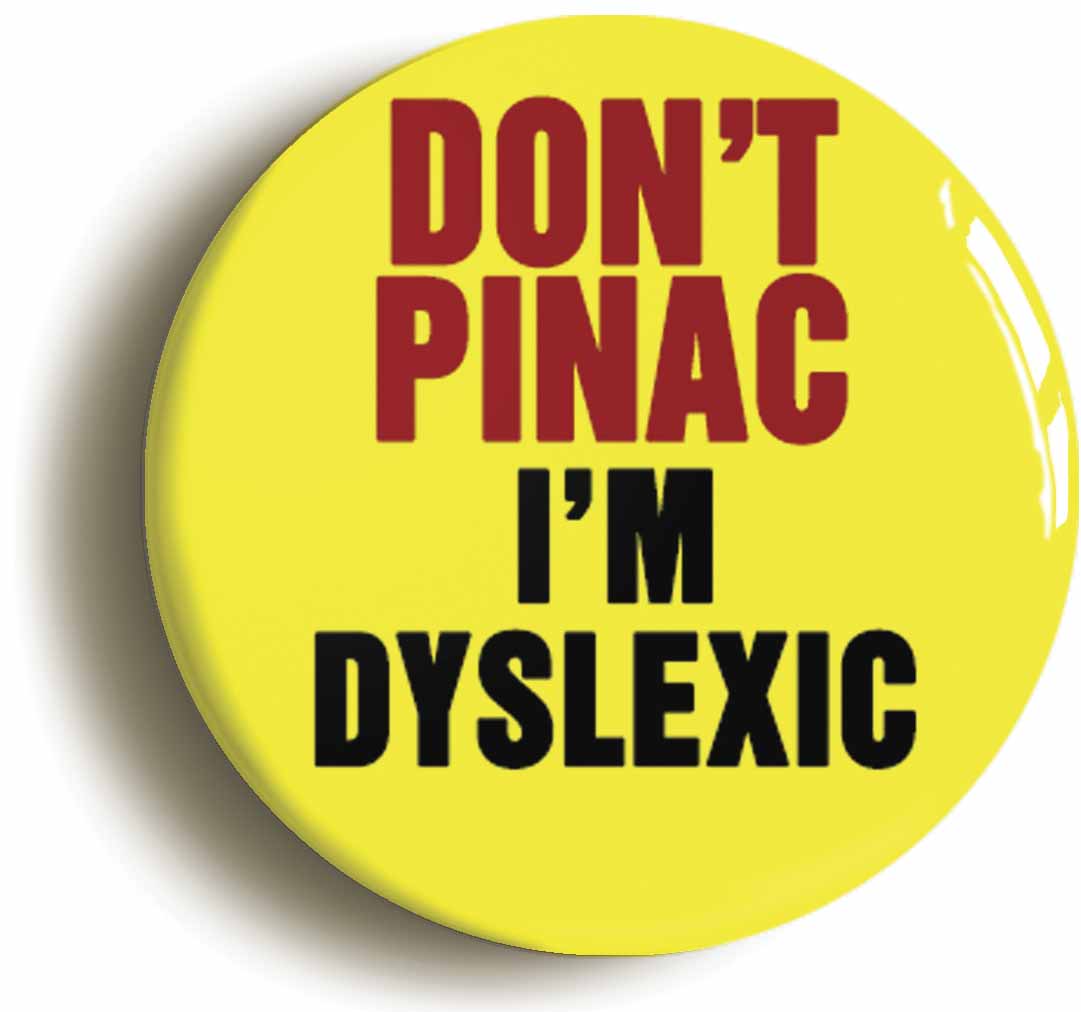 A picture of a button badge