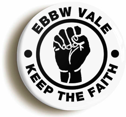 A picture of a button badge
