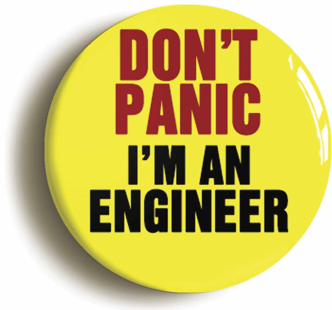 A picture of a button badge