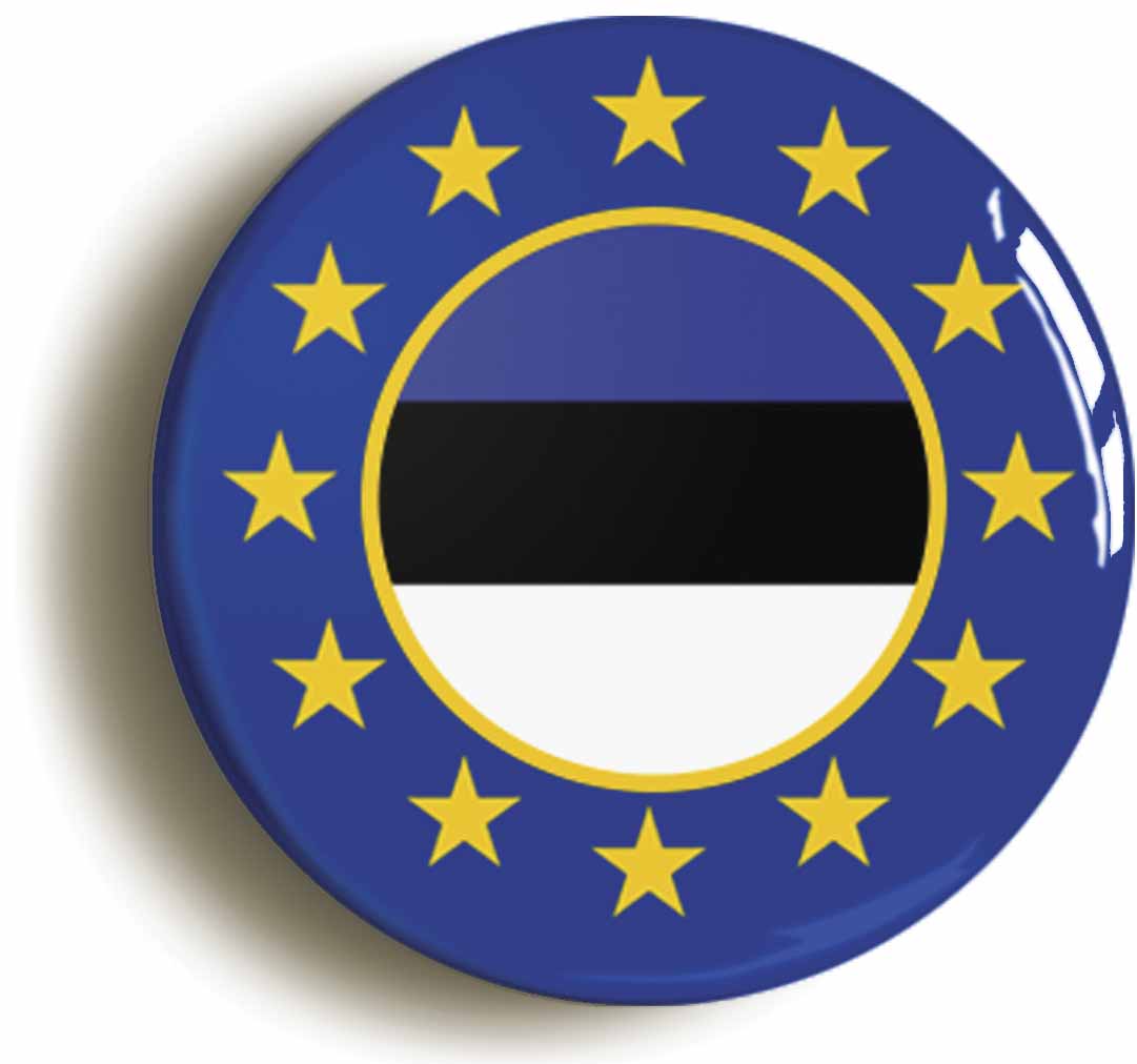 A picture of a button badge