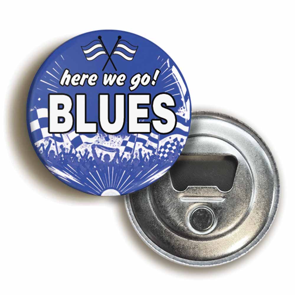 A picture of a bottle opener fridge magnet