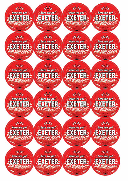A picture of an A4 sheet of matte paper stickers