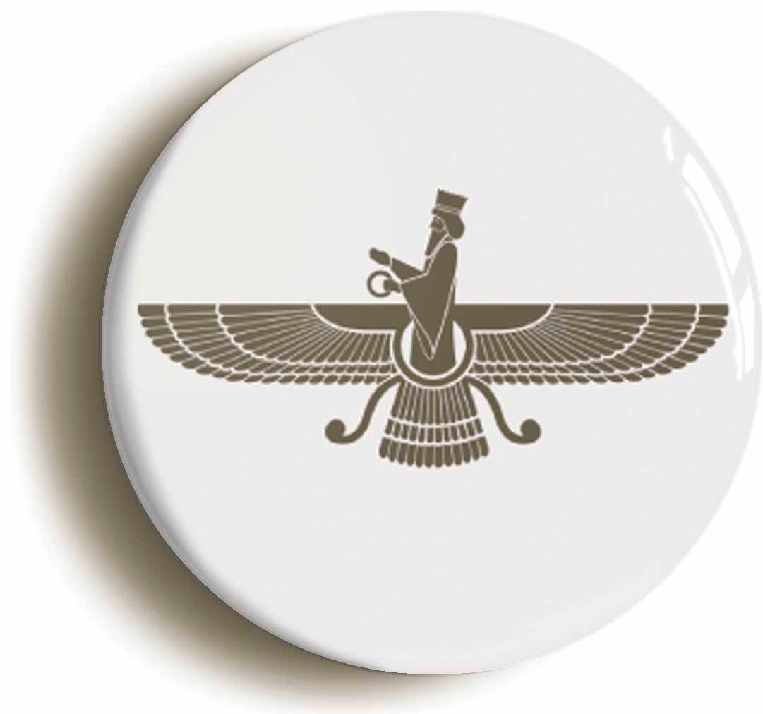 A picture of a button badge