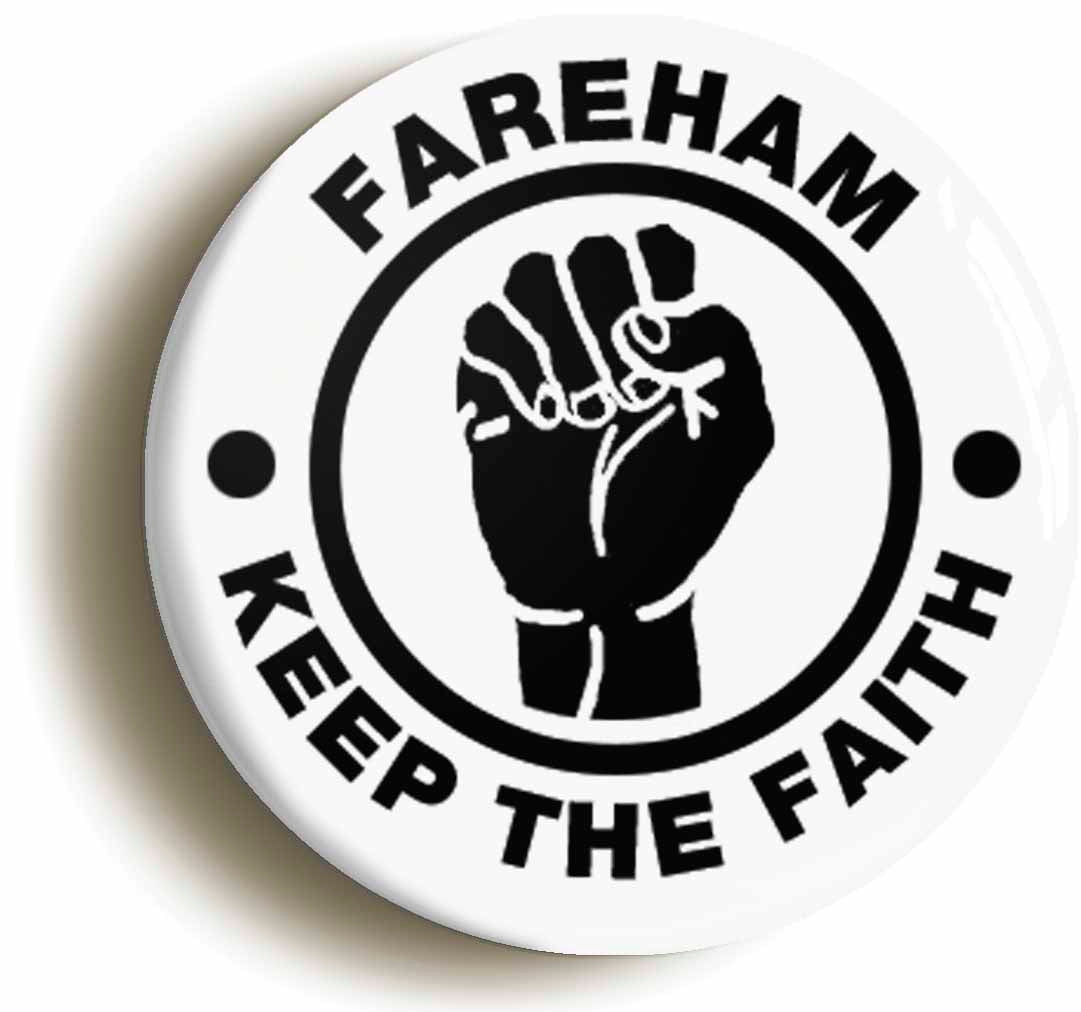 A picture of a button badge