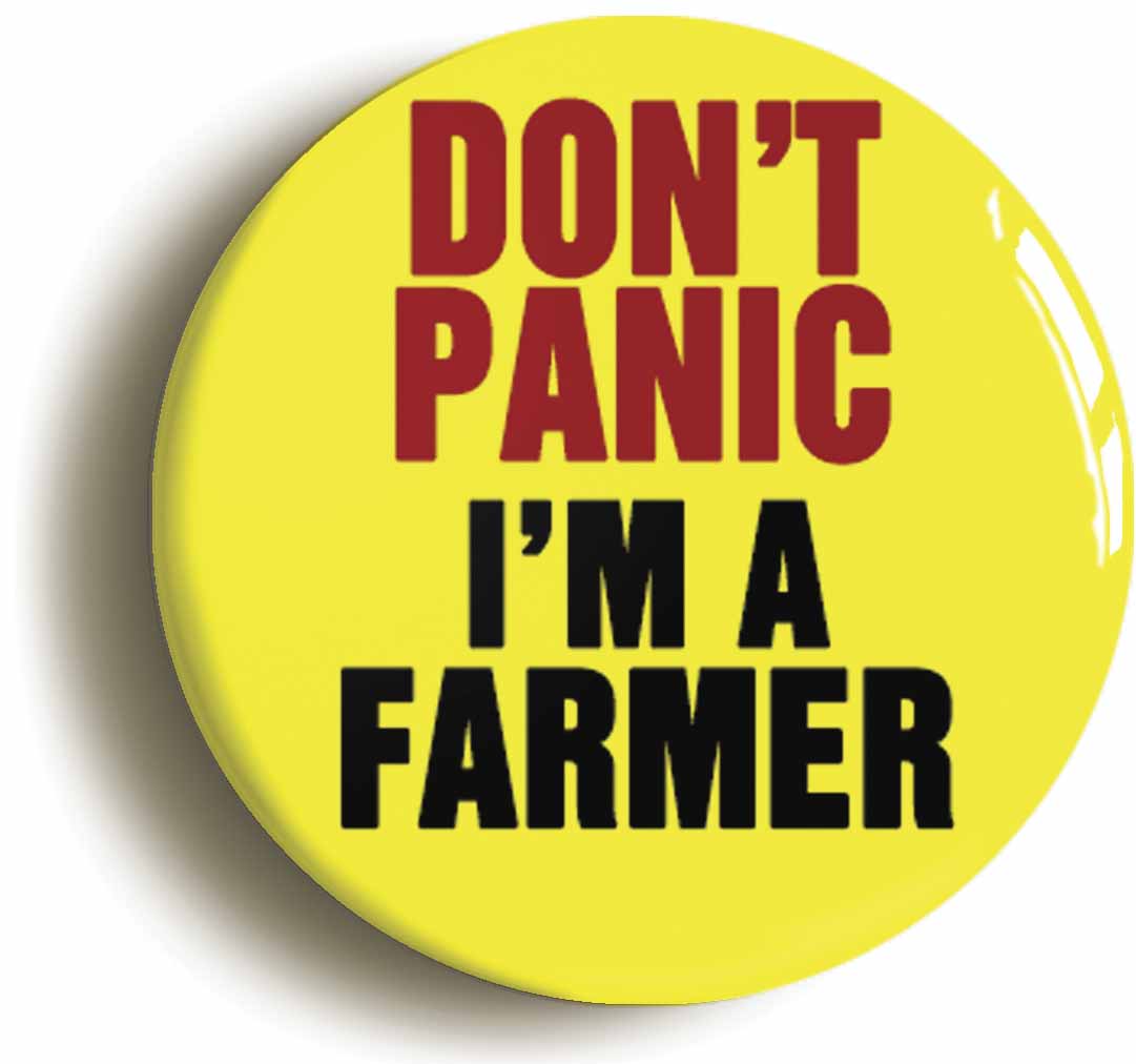 A picture of a button badge
