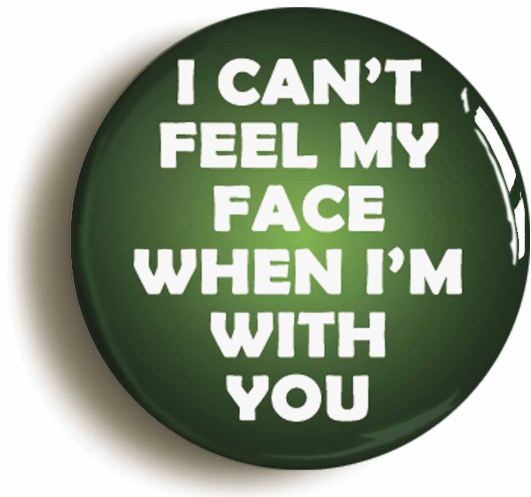 A picture of a button badge