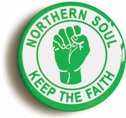 A picture of a button badge