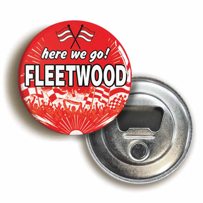 A picture of a bottle opener fridge magnet