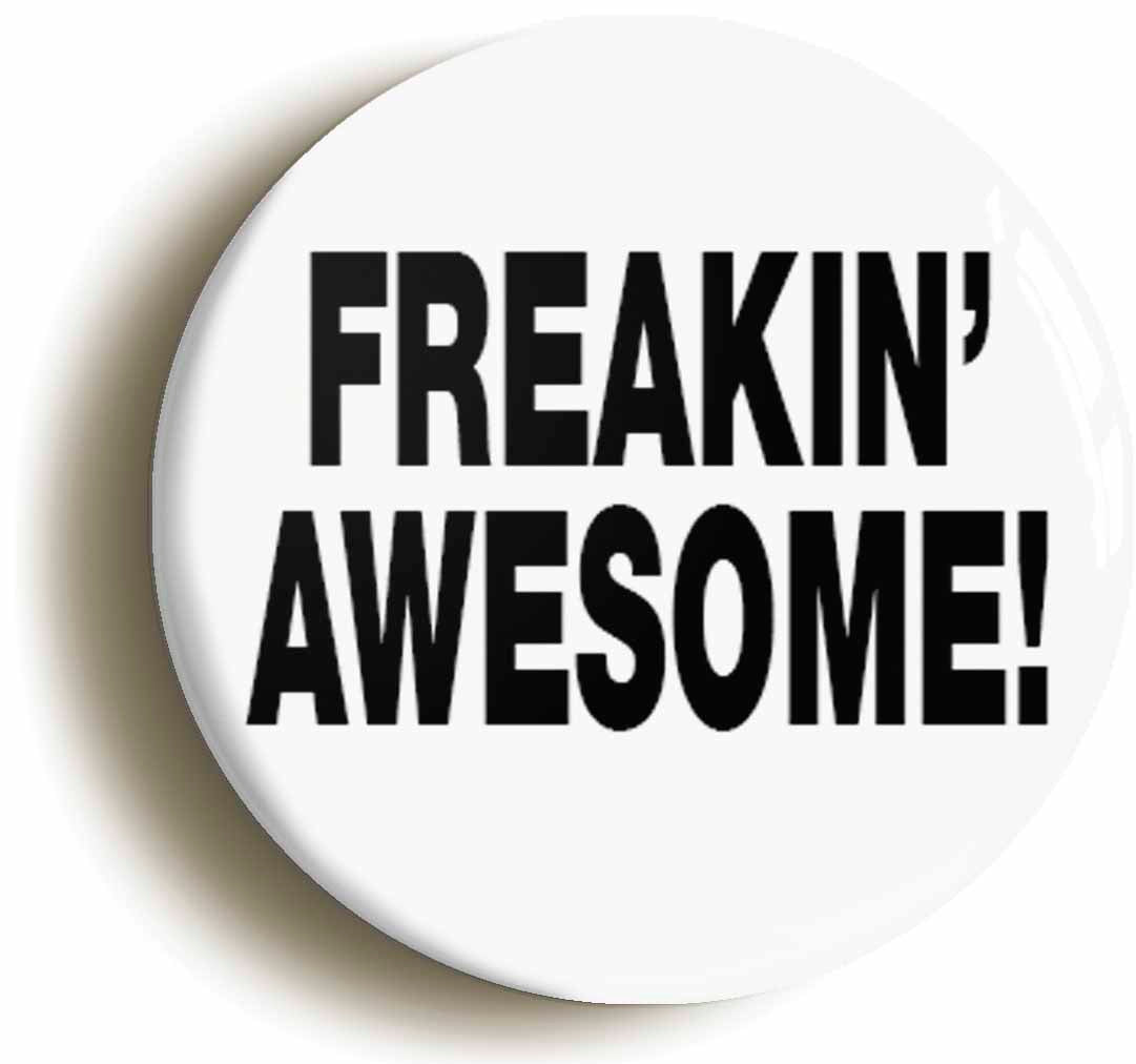 A picture of a button badge