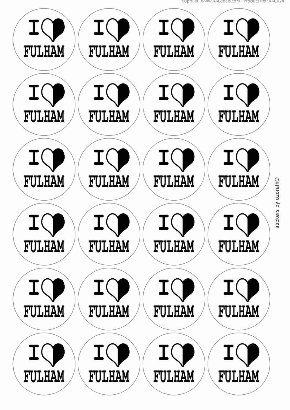 A picture of an A4 sheet of matte paper stickers
