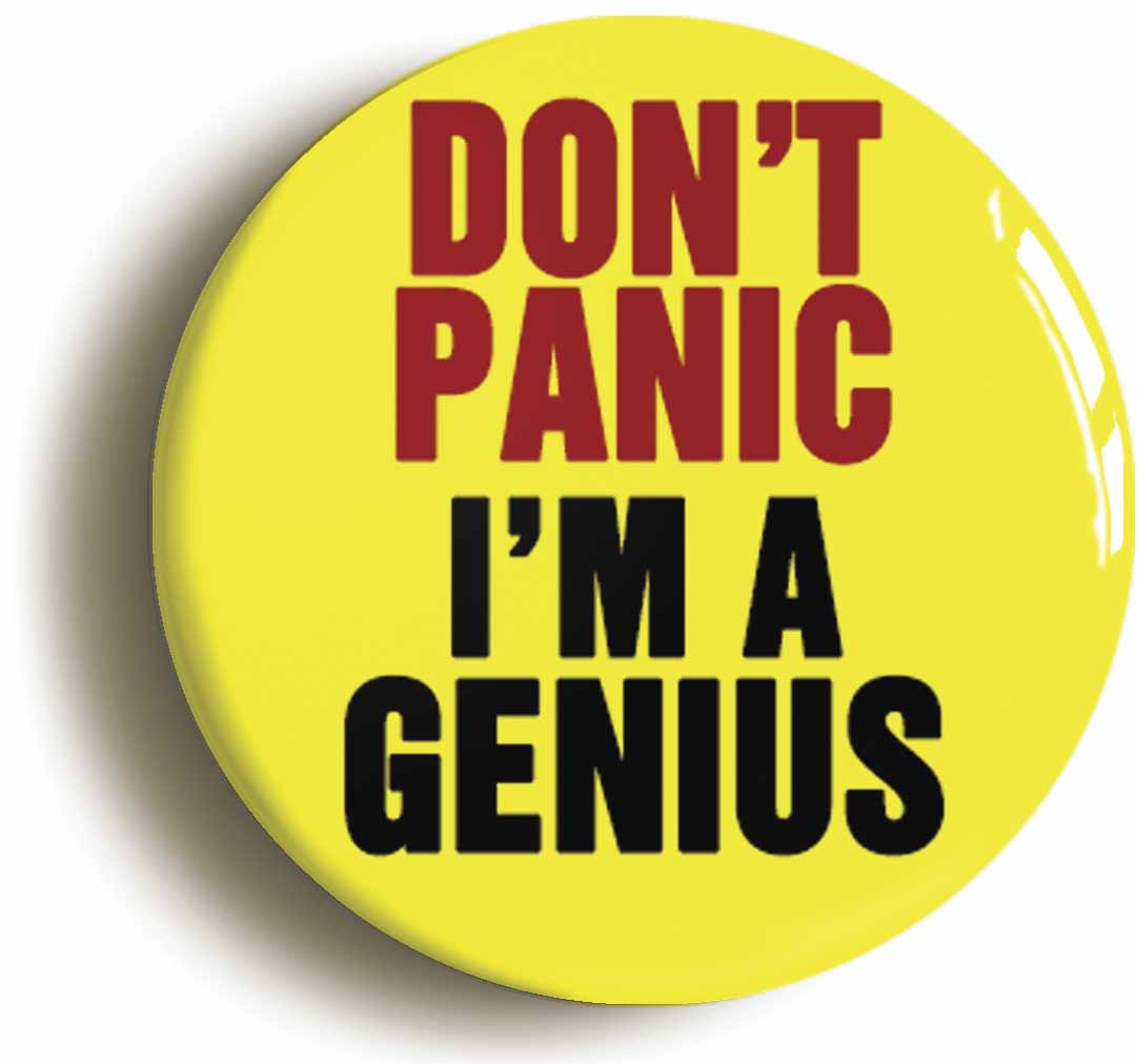 A picture of a button badge