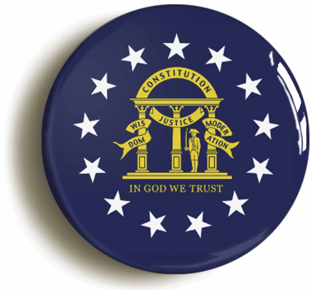 A picture of a button badge