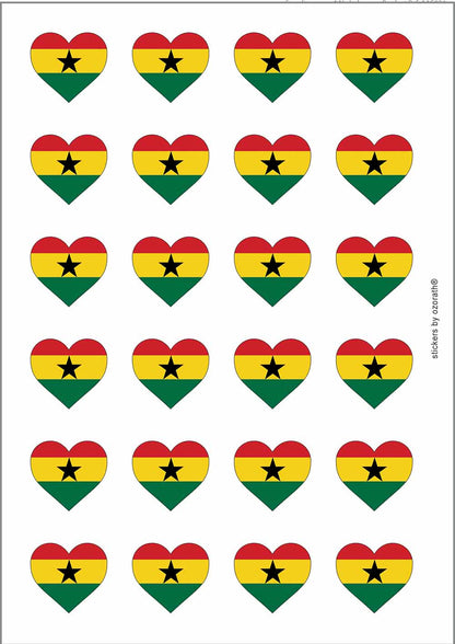 A picture of an A4 sheet of matte paper stickers