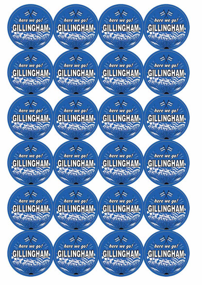 A picture of an A4 sheet of matte paper stickers
