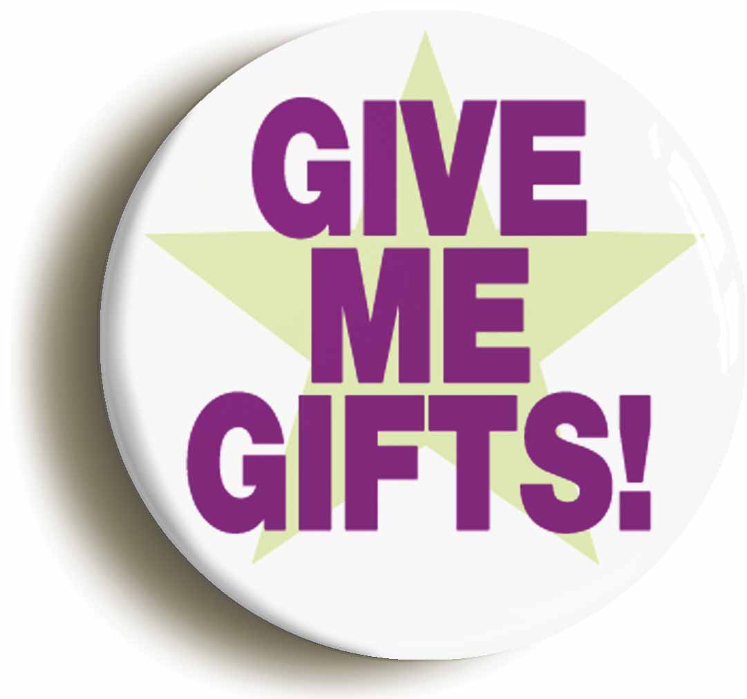 A picture of a button badge