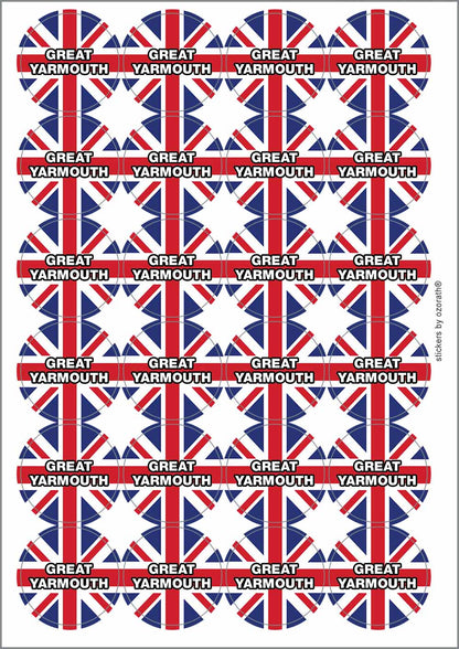 A picture of an A4 sheet of matte paper stickers