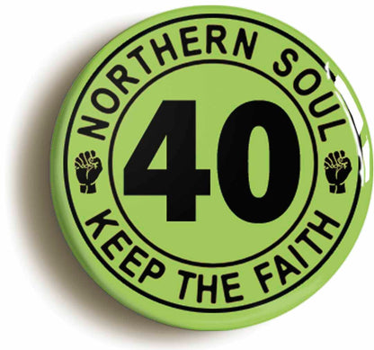 A picture of a button badge