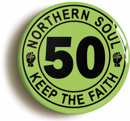 A picture of a button badge