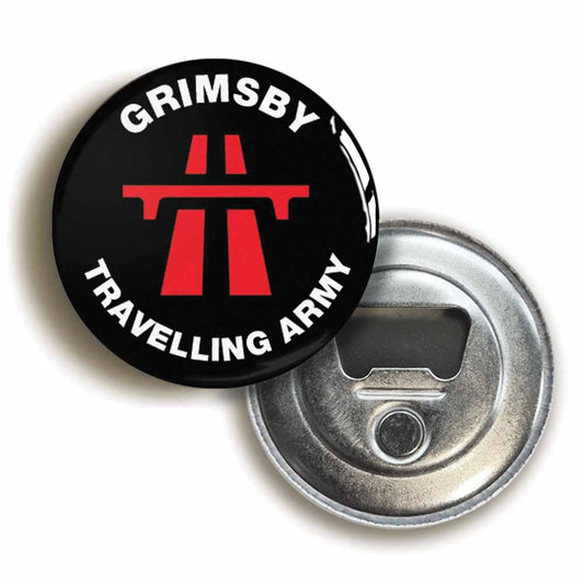 A picture of a bottle opener fridge magnet