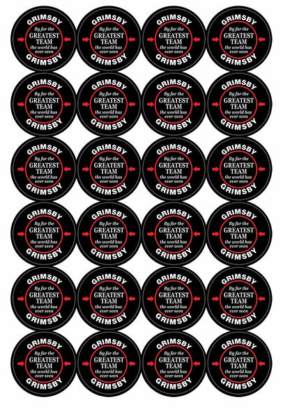 A picture of an A4 sheet of matte paper stickers