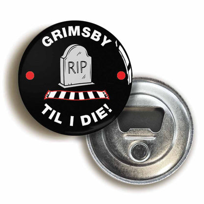 A picture of a bottle opener fridge magnet