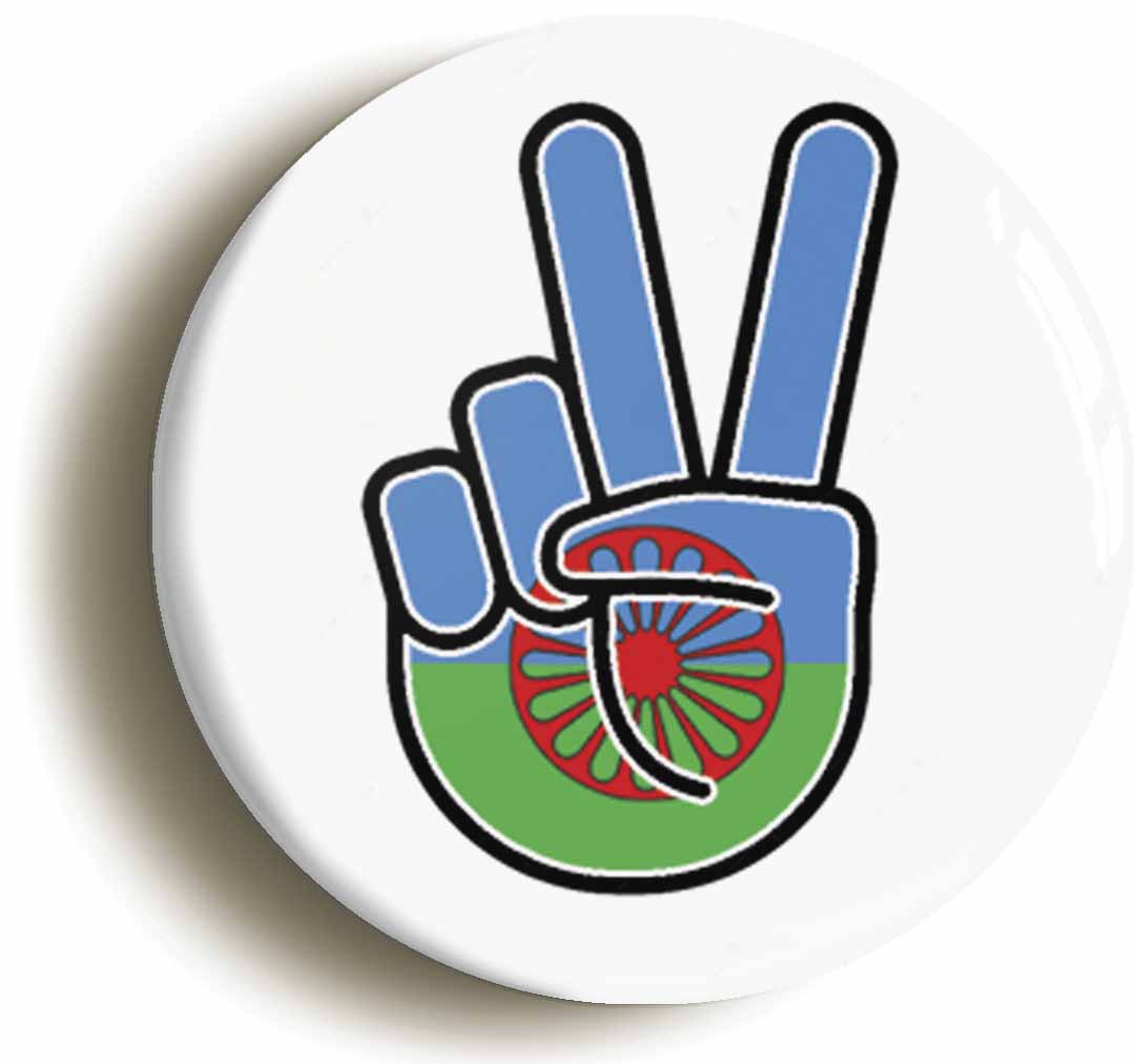 A picture of a button badge
