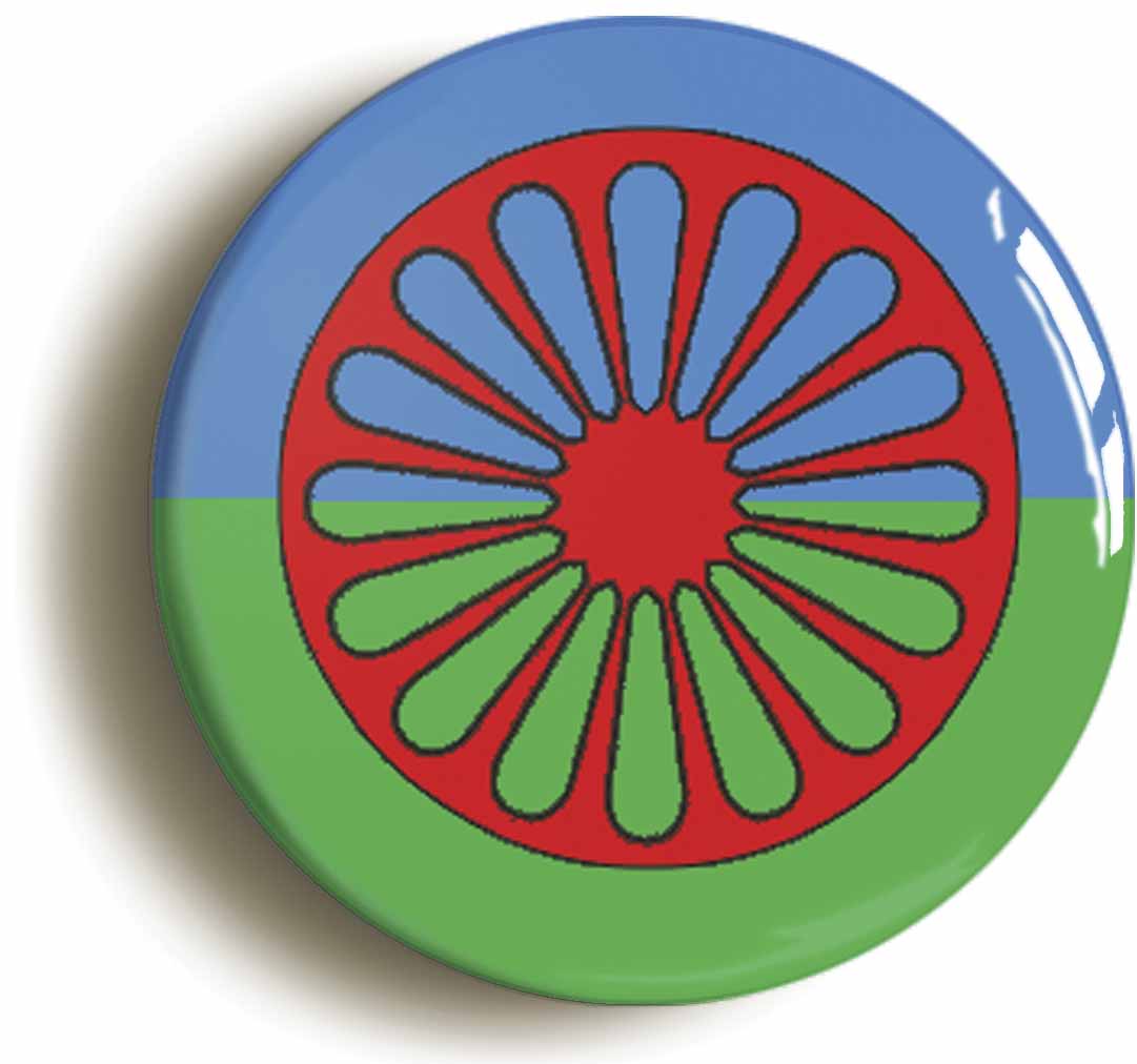 A picture of a button badge