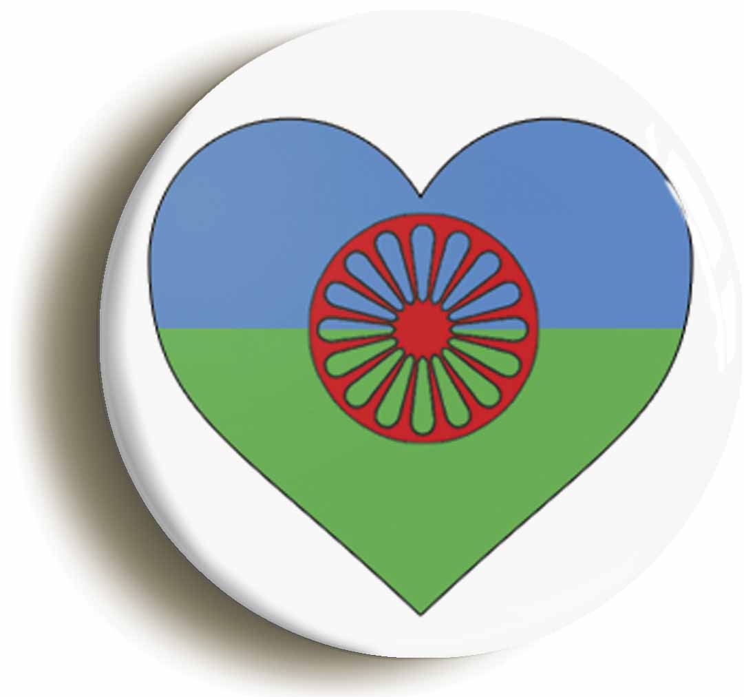 A picture of a button badge