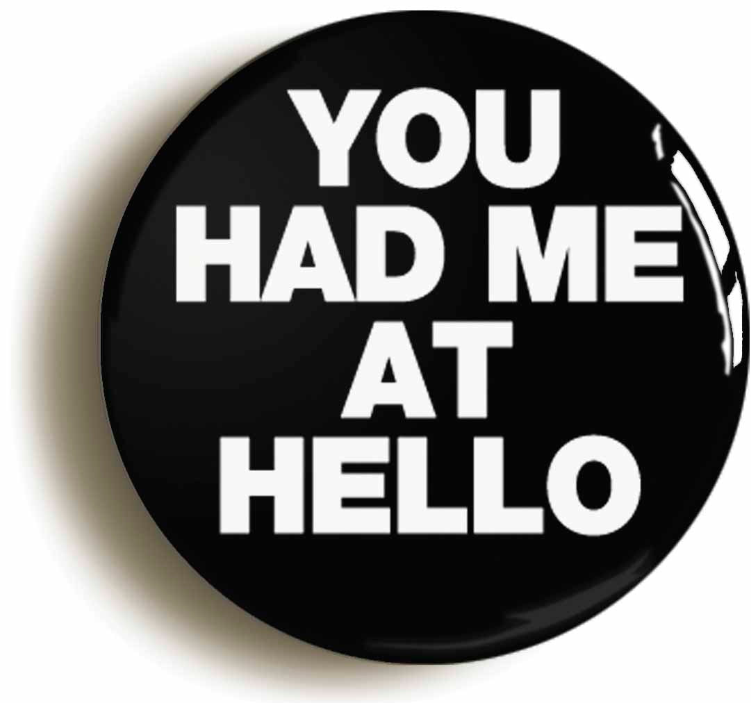 A picture of a button badge