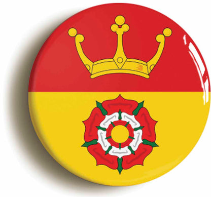 A picture of a button badge