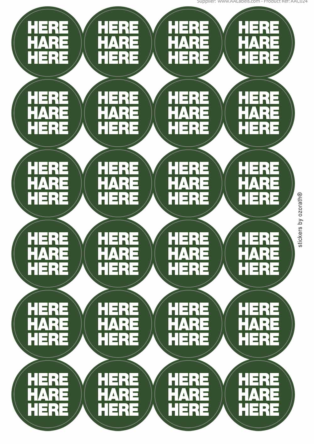A picture of an A4 sheet of matte paper stickers