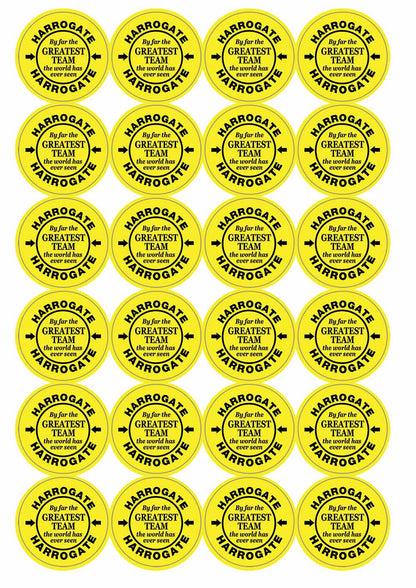 A picture of an A4 sheet of matte paper stickers
