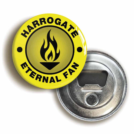 A picture of a bottle opener fridge magnet
