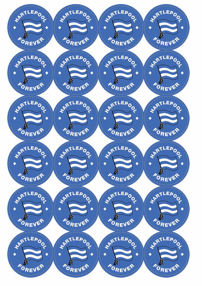 A picture of an A4 sheet of matte paper stickers