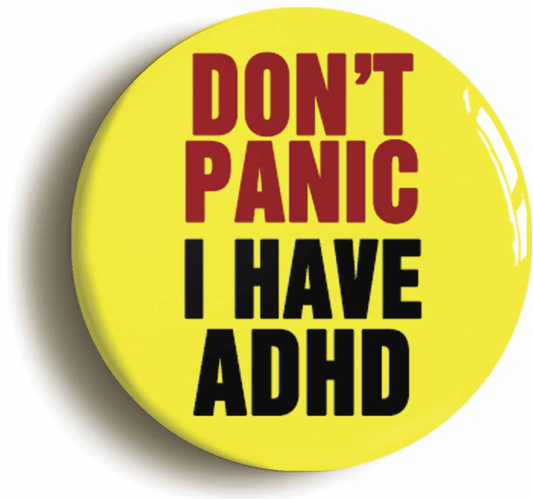 A picture of a button badge