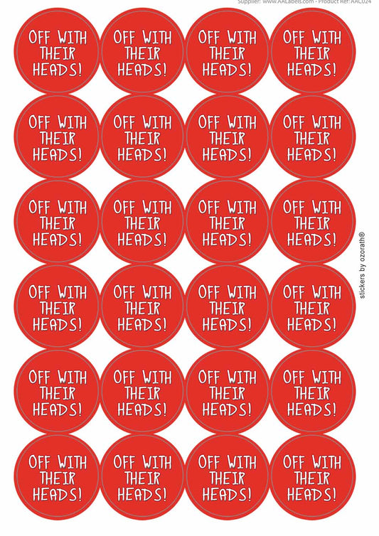 A picture of an A4 sheet of matte paper stickers