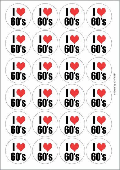 A picture of an A4 sheet of matte paper stickers