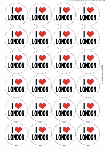 A picture of an A4 sheet of matte paper stickers